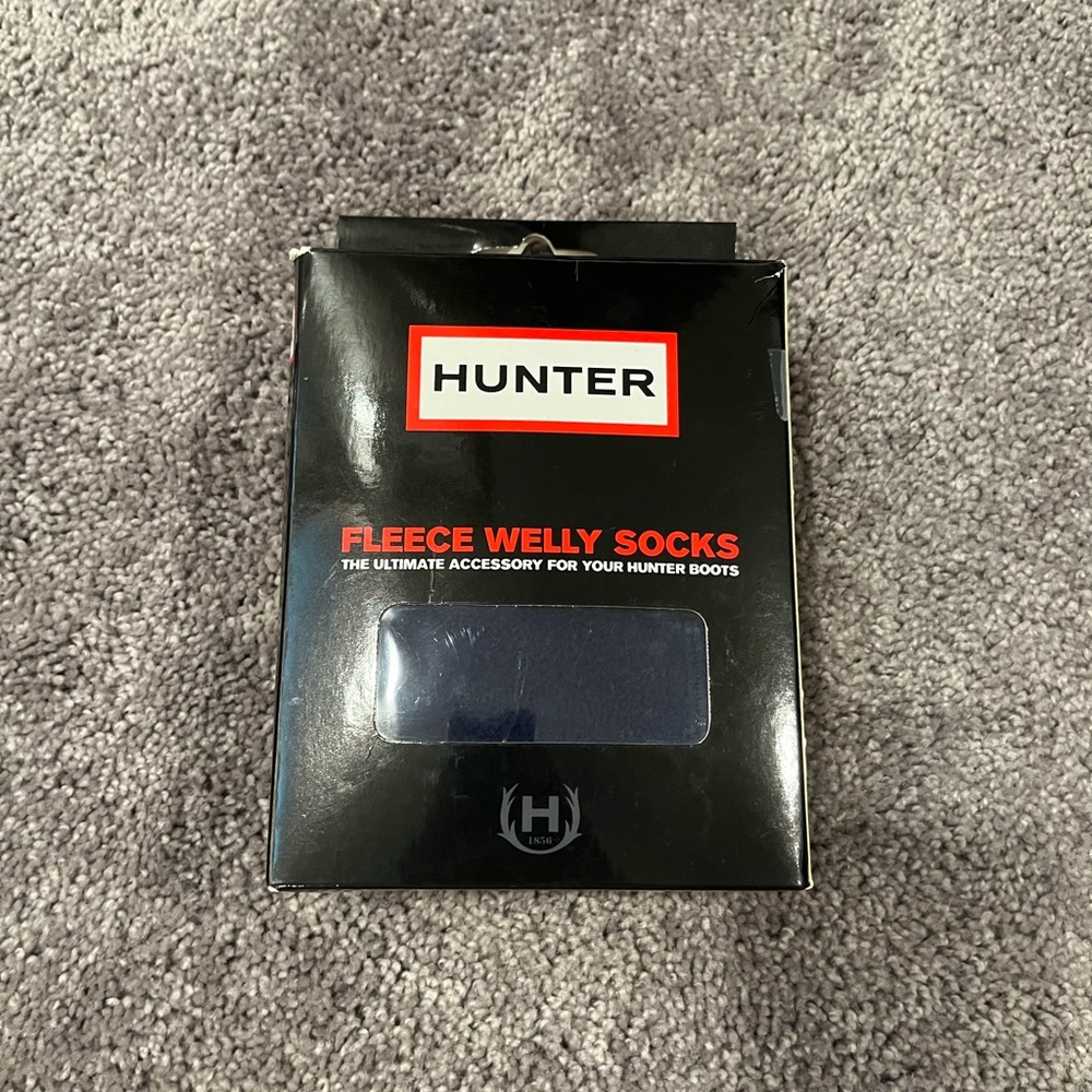 Hunter fleece weekly socks